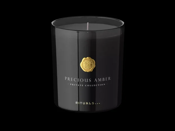 Hot Rituals Precious Amber Scented Candle