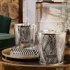 Fashion Rituals XL Orris Mimosa Scented Candle With Metal Sleeve
